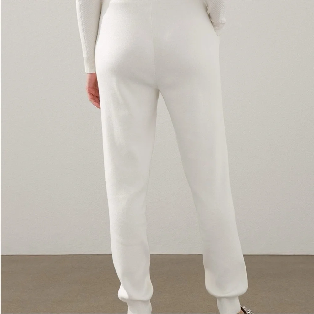 Chico’s Zenergy Cream Colored Super Soft Lounge Pants Joggers Size XLp - Picture 2 of 8